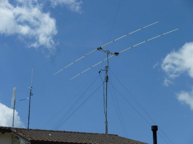 ultrabeam 2el 6-20mt e windom 10-80mt  atv  vhf-uhf